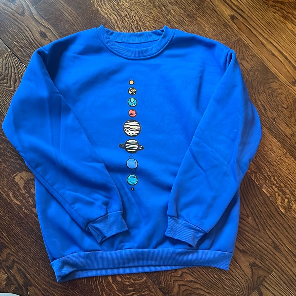 Unisex Planet Crewneck